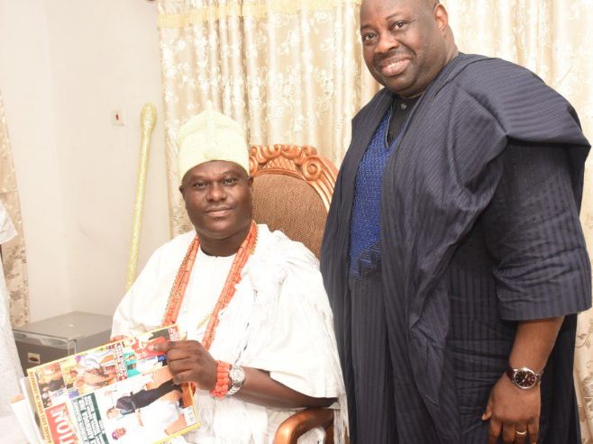 Ooni Lauds Dele Momodu @60, Calls Him Hero Of Democracy