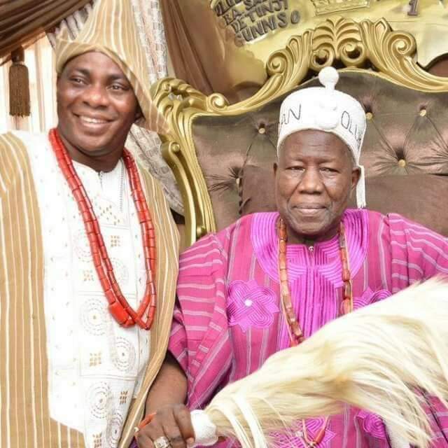 OYRTMA Chairman, Akin Fagbemi Celebrates Olubadan At 92.