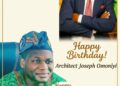 Oyo APC Guber Aspirant, Kolapo Kareem Extols Architect Joseph Omoniyi On His Birthday, Describes Him As Pillar Of The Party